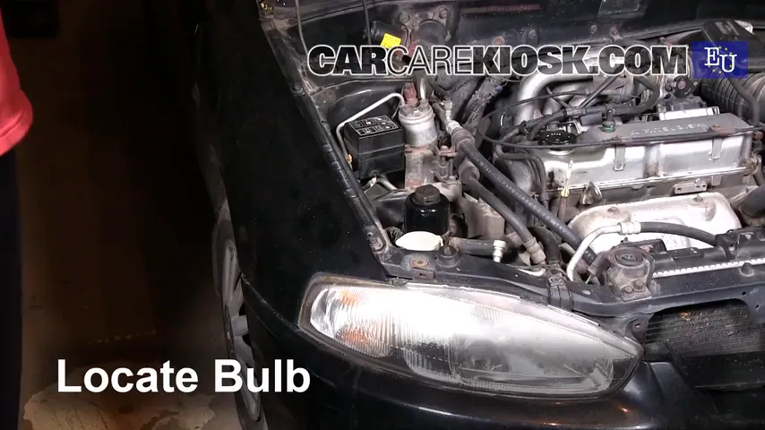 2003 Mitsubishi Colt GL 1.3L 4 Cyl. Lights Daytime Running Light (replace bulb)